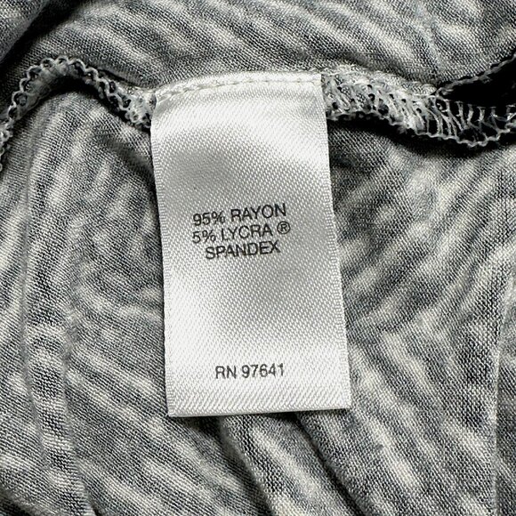 J. Jill Wearever Petite M A-Line Knit Dress Black White Quiet Luxury Minimalist - Picture 6 of 7